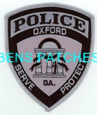GEORGIA,OXFORD POLICE 2 9.00